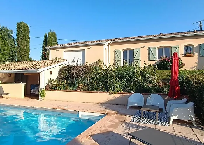 Privatunterkunft La Casa Del Sol - De Charme Avec Piscine *